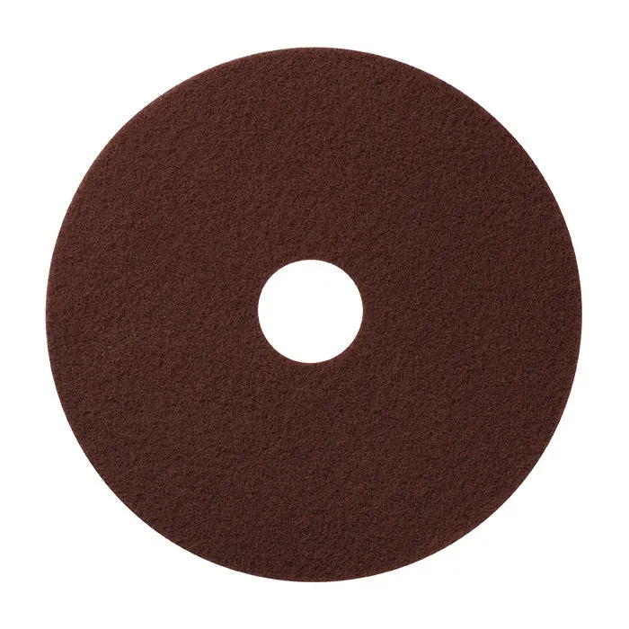 17" CleanFreak® 'Maroon X' Extreme Heavy-Duty Floor Stripping Pads - Case of 10