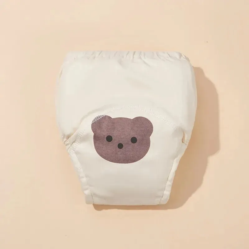 6 Layer Waterproof Reusable Cotton Baby Training Pants Infant Shorts