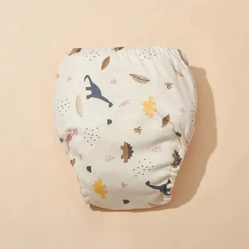 6 Layer Waterproof Reusable Cotton Baby Training Pants Infant Shorts