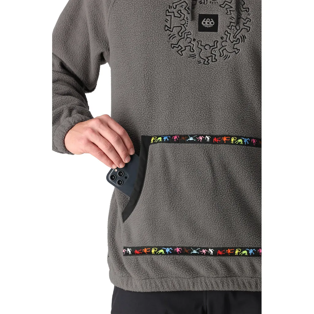 686 Buttermilk Sherpa Fleece Pullover Hoody Mens (M3FAFLC135) 2025