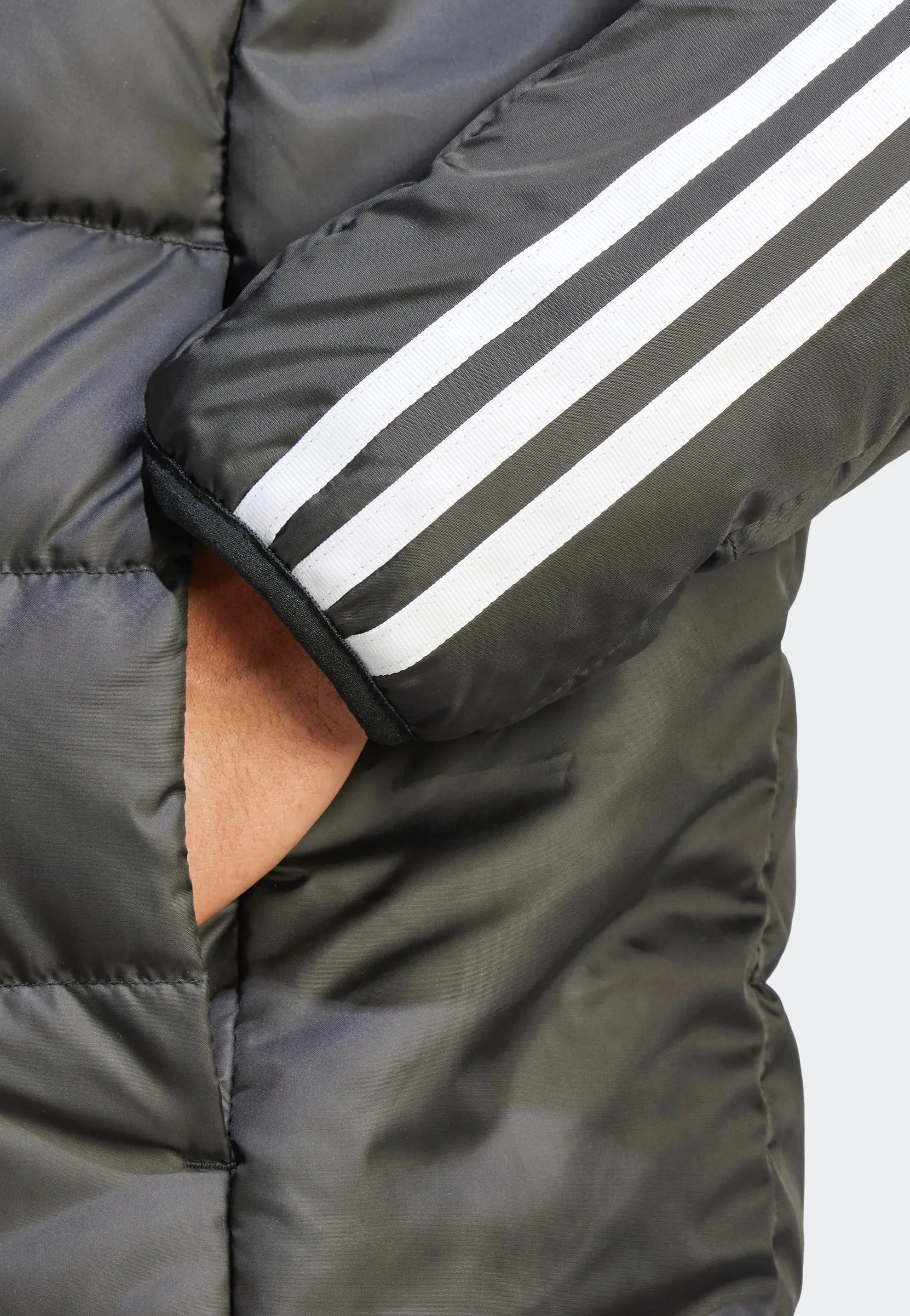 Adidas - Essentials 3S Light Down Hooded Black - Jacket
