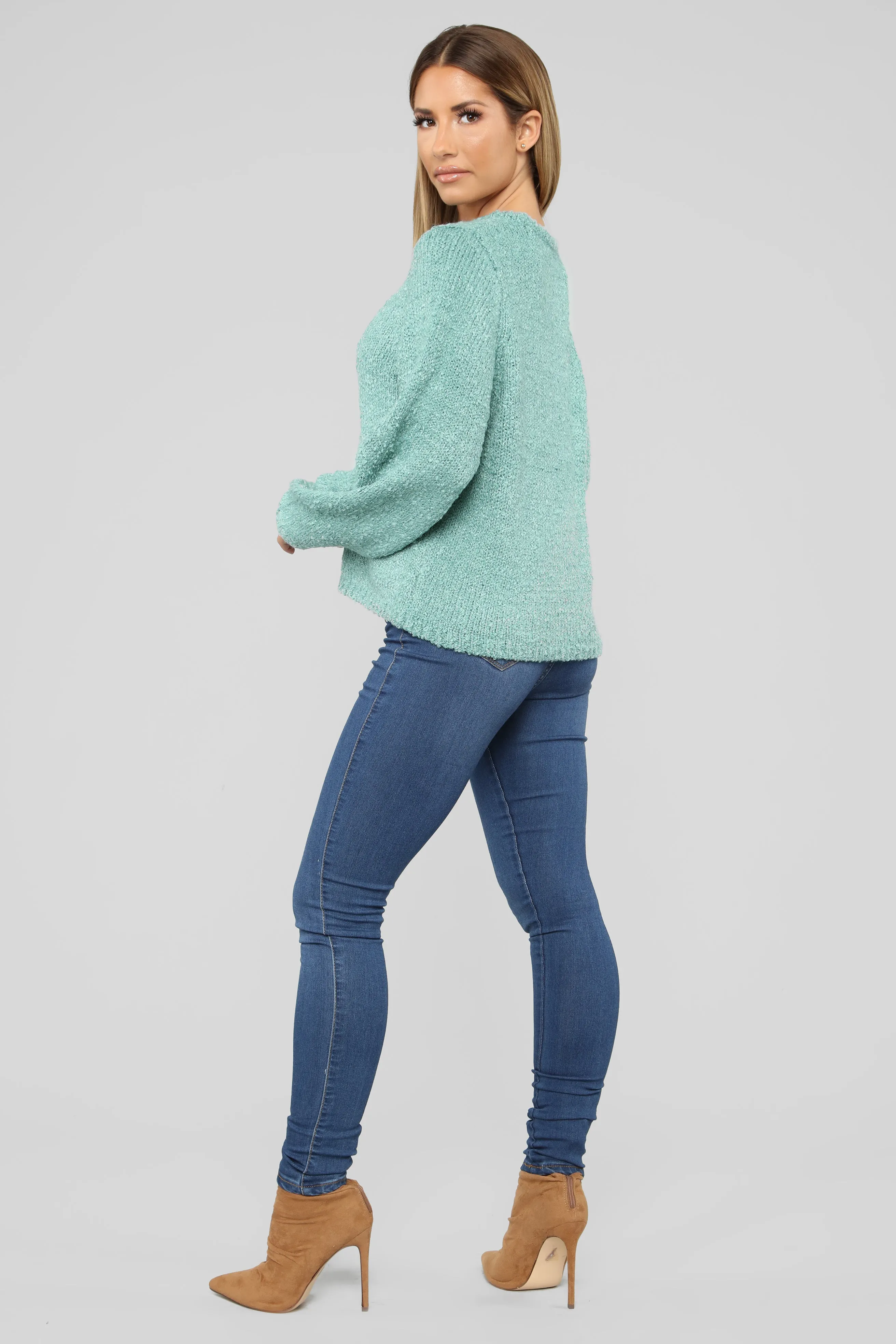 All My Life Sweater - Teal
