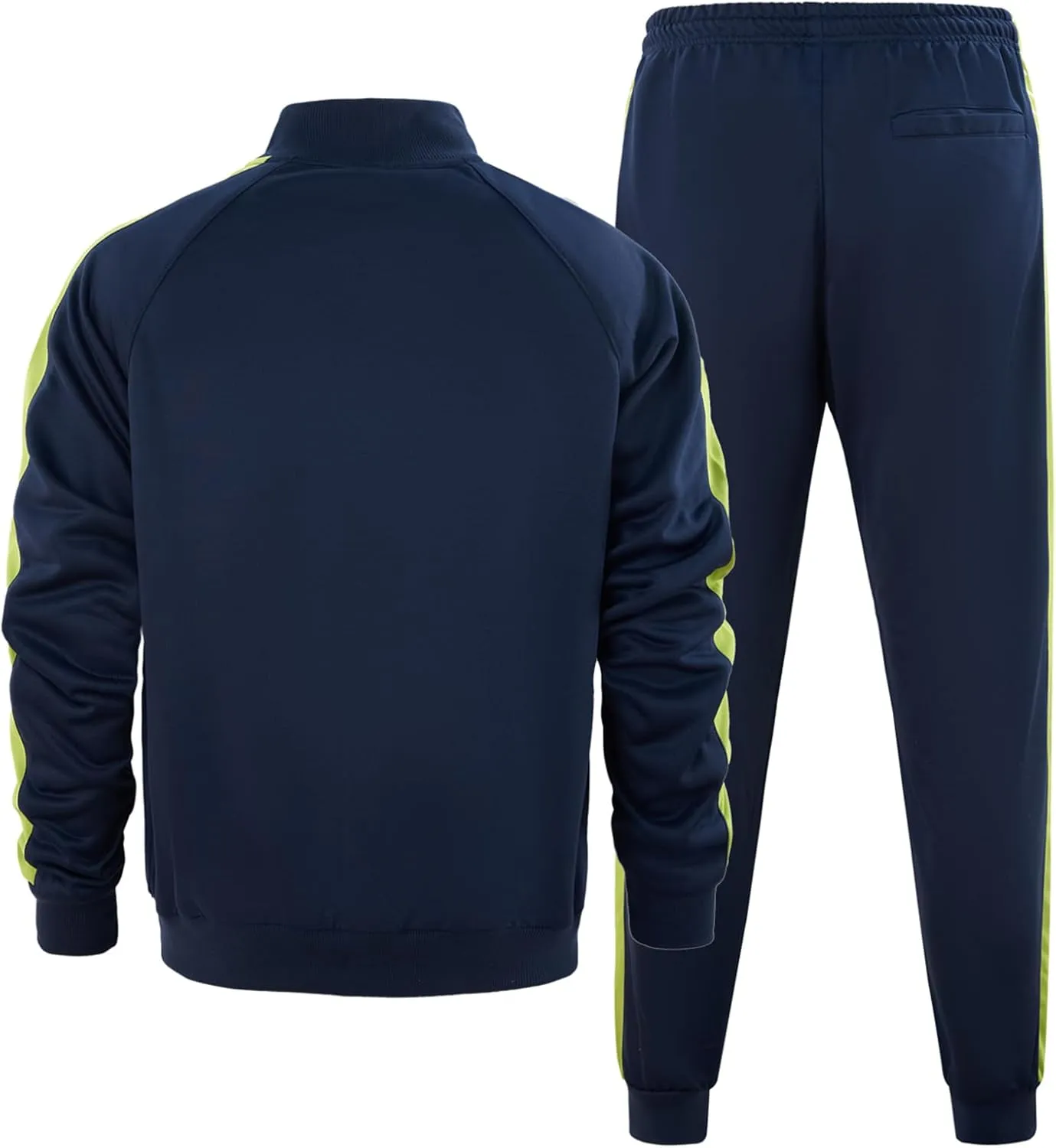 AOTORR Men's Tracksuit 2 Pieces Sweat Suits Casual Full Zip Long Sleeve Outfit Sports Jogging Suits Set