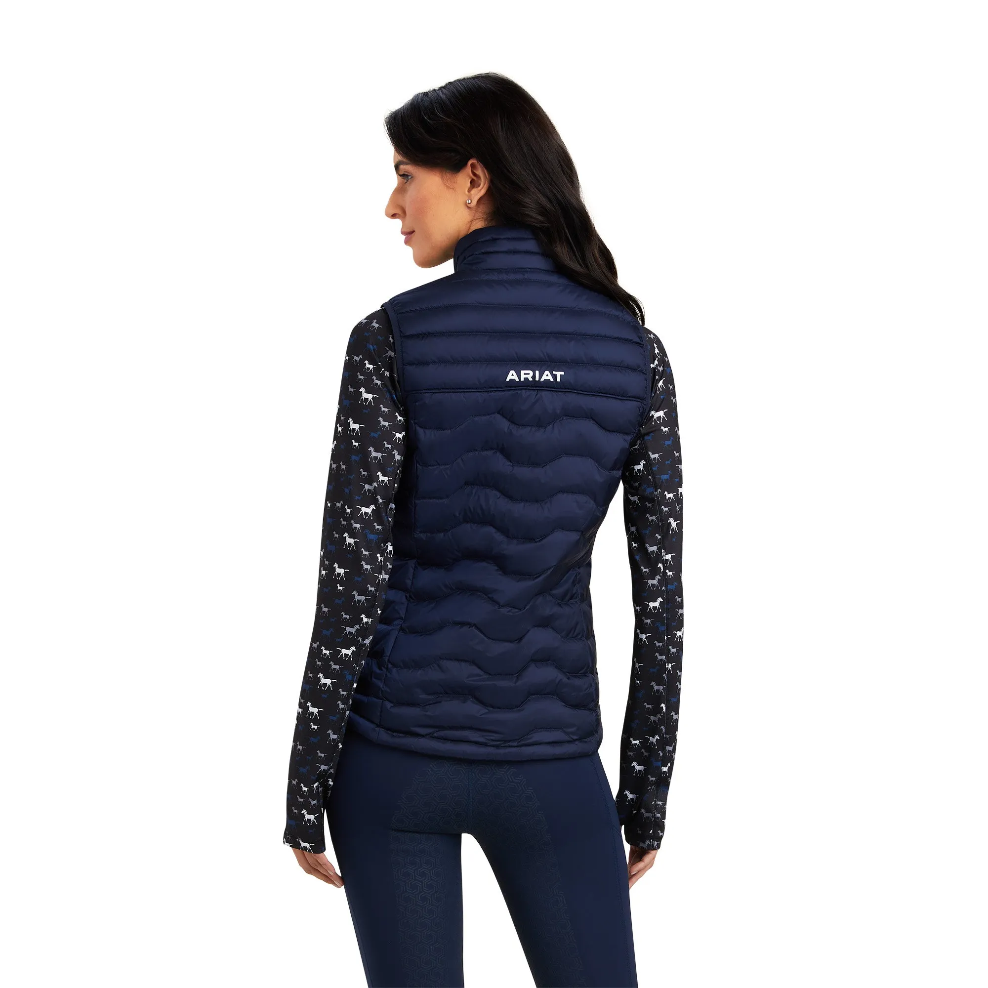 Ariat® Ladies Ideal Navy Eclipse Down Vest 10041373