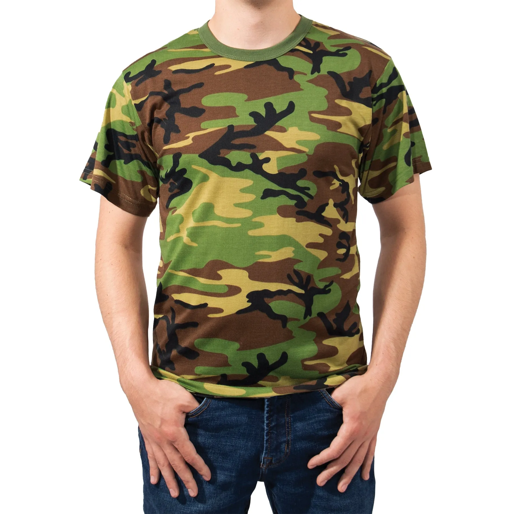 Camo Moisture Wicking T-Shirts