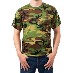 Camo Moisture Wicking T-Shirts