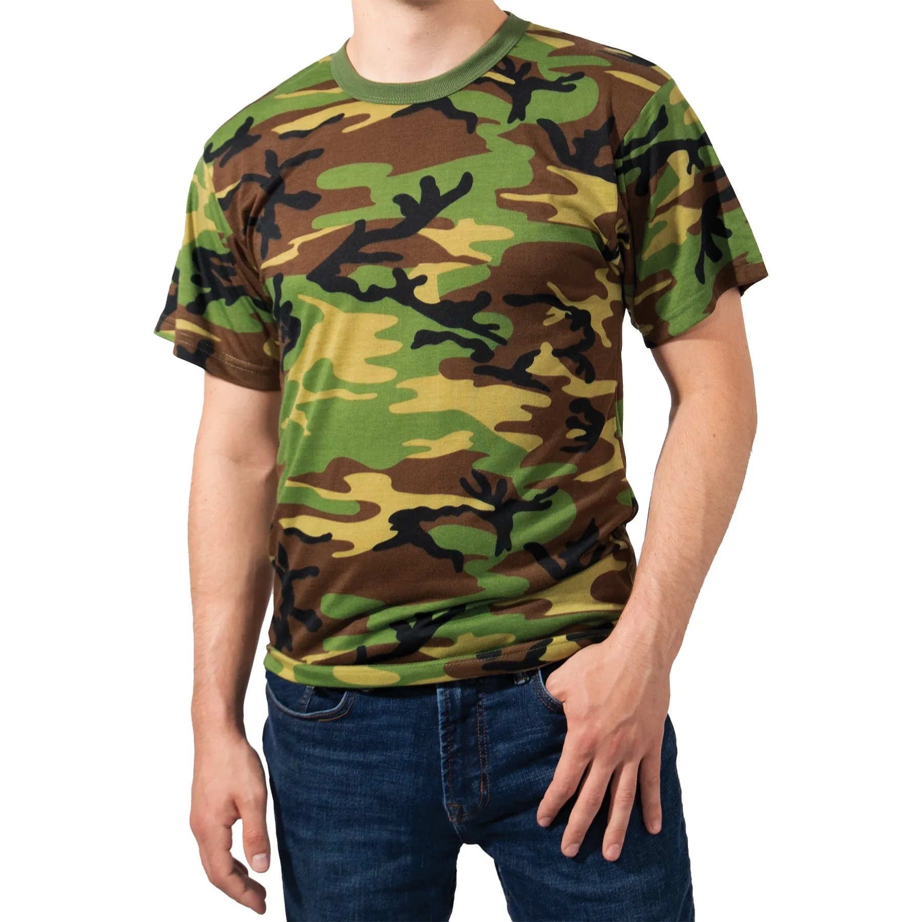 Camo Moisture Wicking T-Shirts
