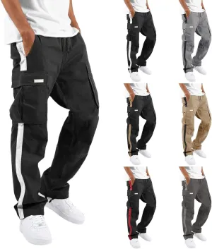 Cargo Pants for Men Work Jogger Sweatpants for Mens Pants Mens Casual Pants Mens Lounge Pants Fashion Loose Handsome