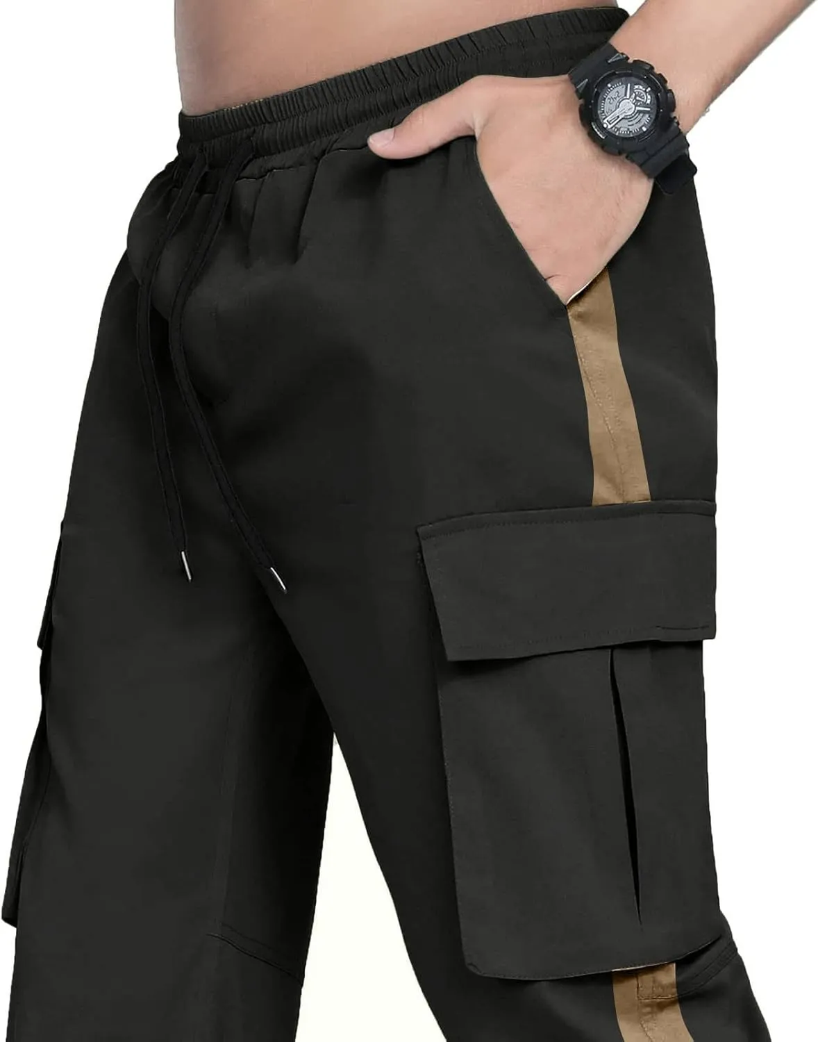 Cargo Pants for Men Work Jogger Sweatpants for Mens Pants Mens Casual Pants Mens Lounge Pants Fashion Loose Handsome