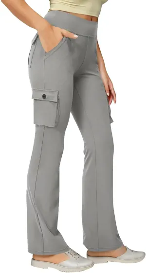 Cargo Pants Women High Waisted Wide Leg Hiking Sweatpant Multi-Pockets Work Tactical Outdoor Jogger Slack Y2k Clothes