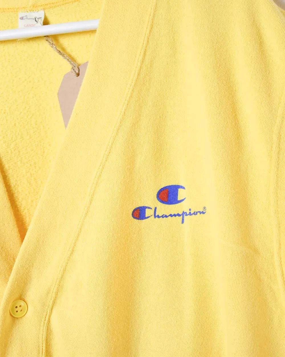 Champion Button Down Sweater Vest - Small