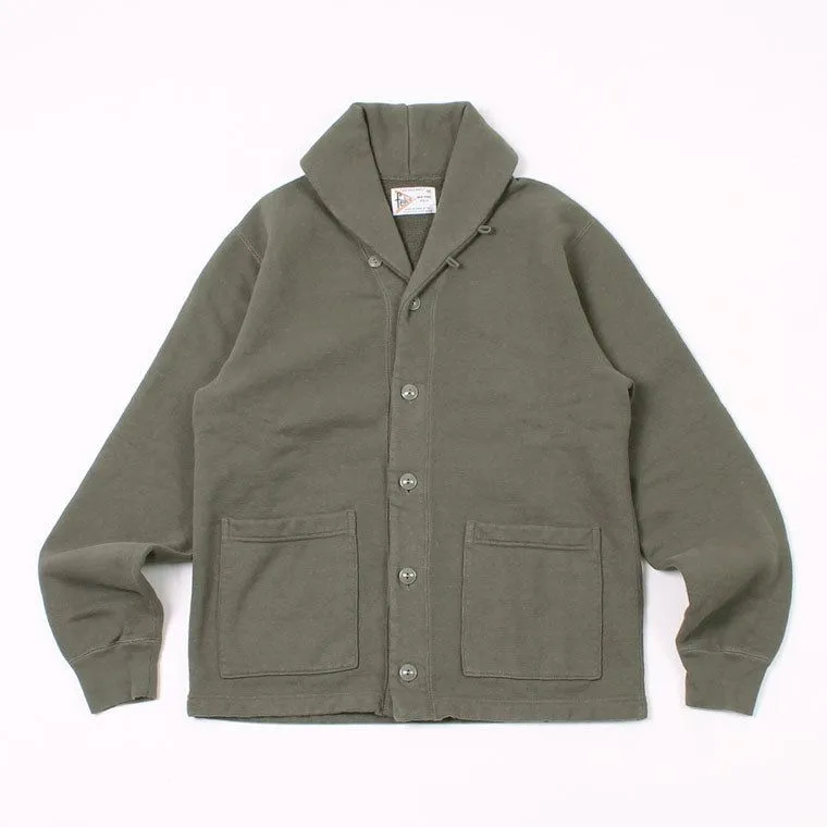 FELCO 16oz TERRY SHAWL COLLAR CARDIGAN - 6 COLORS