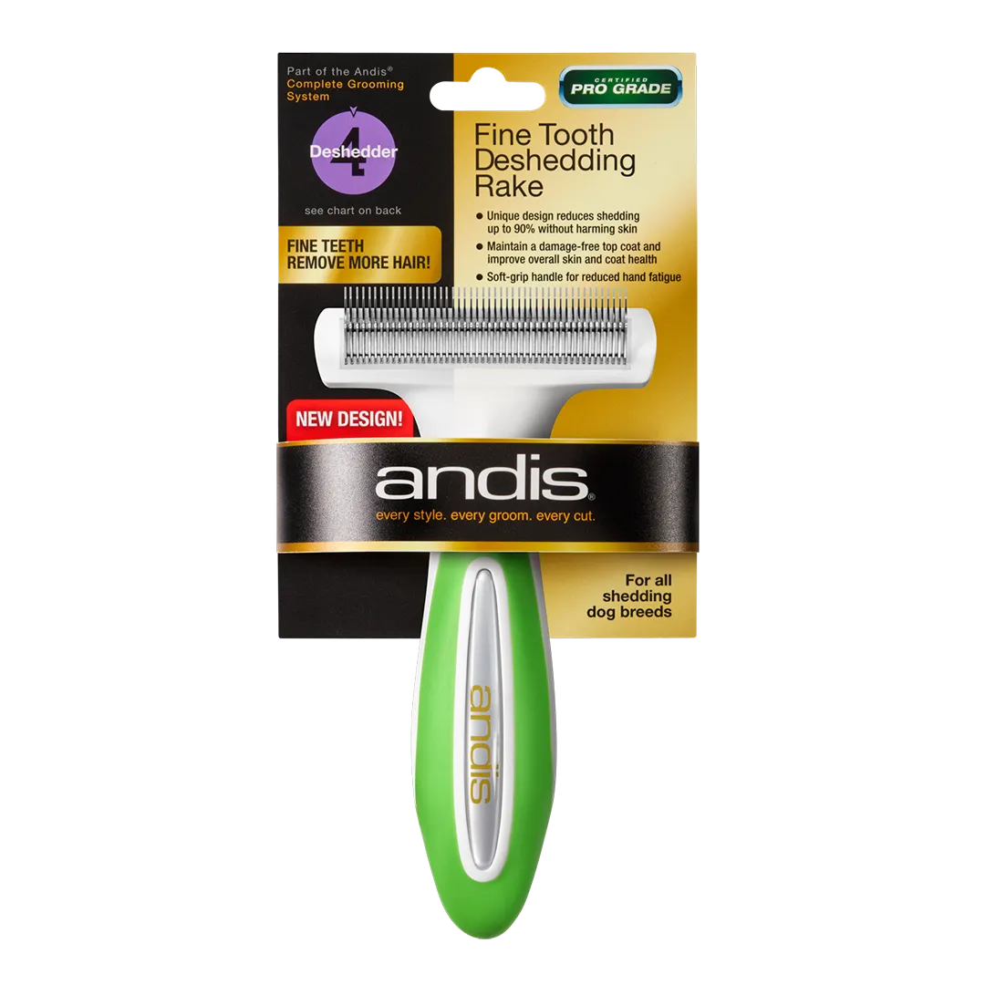 Fine Tooth Deshedding Rake by Andis