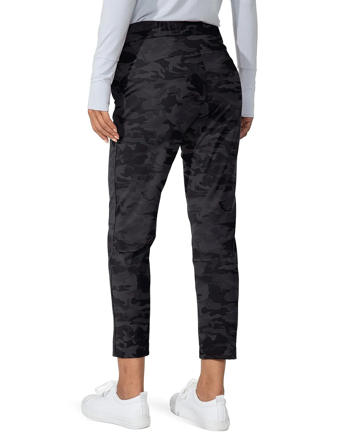 G Gradual Women's Pants with Deep Pockets 7/8 Stretch Ankle Sweatpants for Golf, Athletic, Lounge, Travel, Work