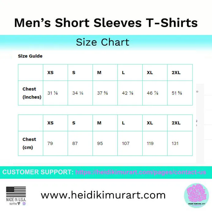 Green Abstract Men's T-shirt, Dark Green Printed Abstract Luxury Tee For Men-Made in USA/EU/MX