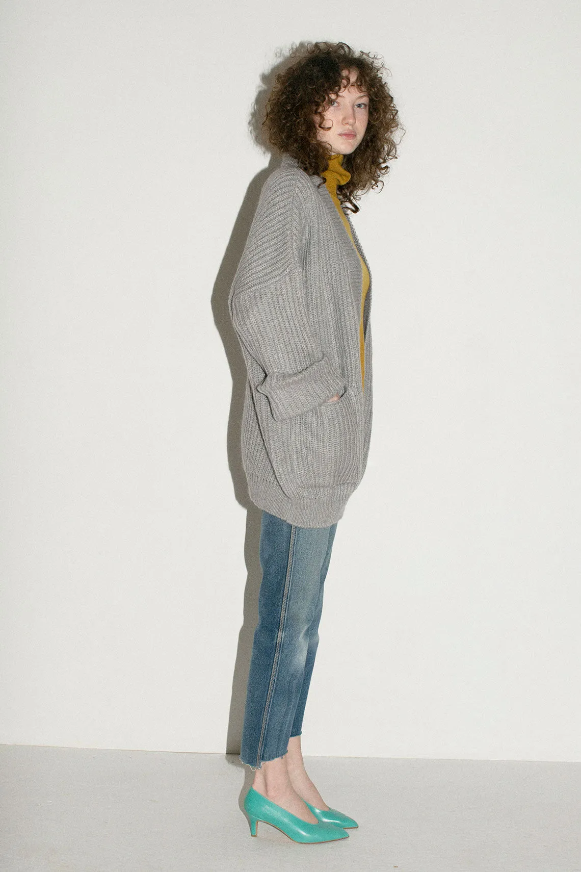 Grey XXL Bruno Cardigan