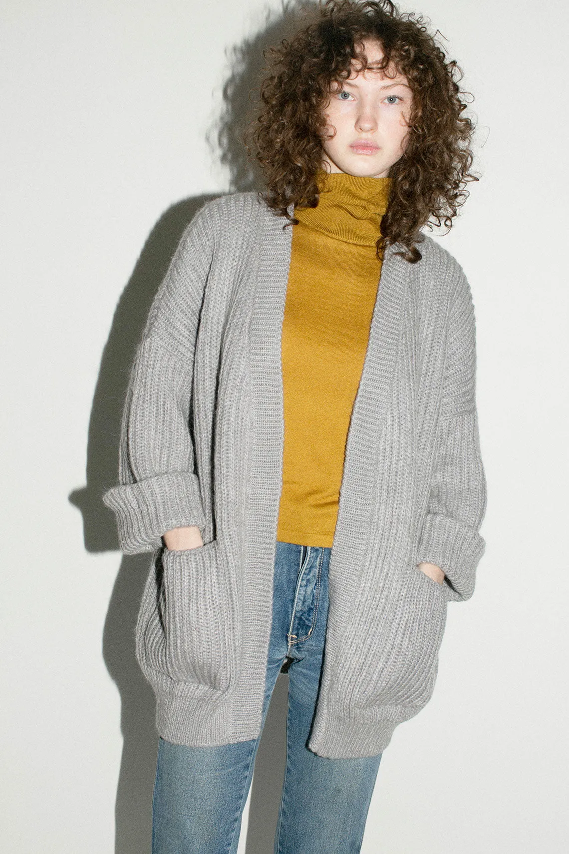 Grey XXL Bruno Cardigan