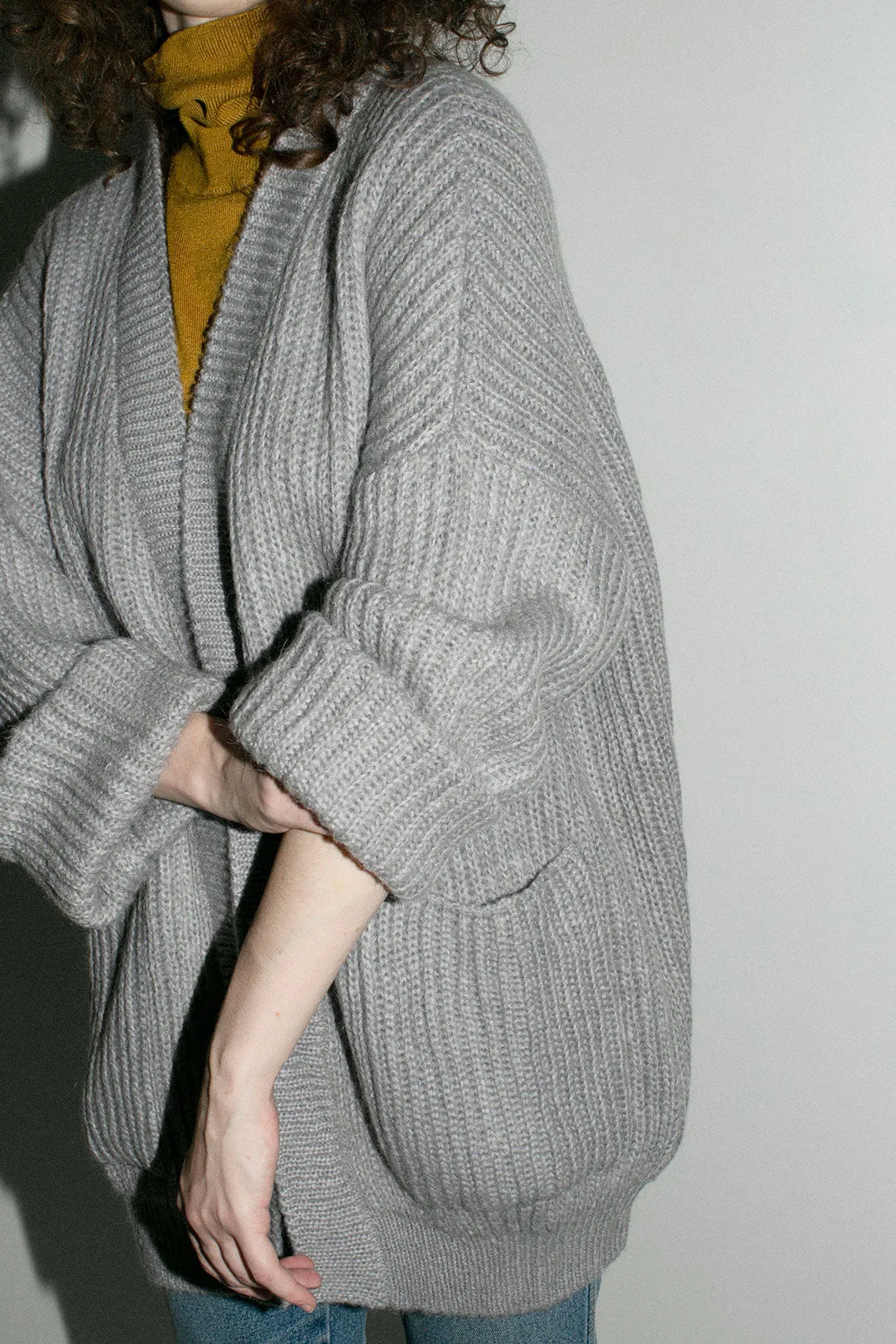 Grey XXL Bruno Cardigan