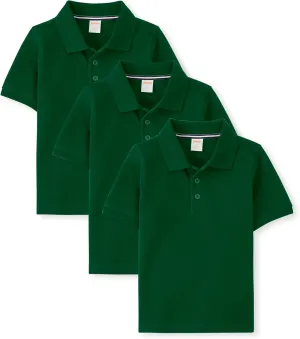 Gymboree Boys' and Toddler Short Sleeve Polo Shirt Multipack