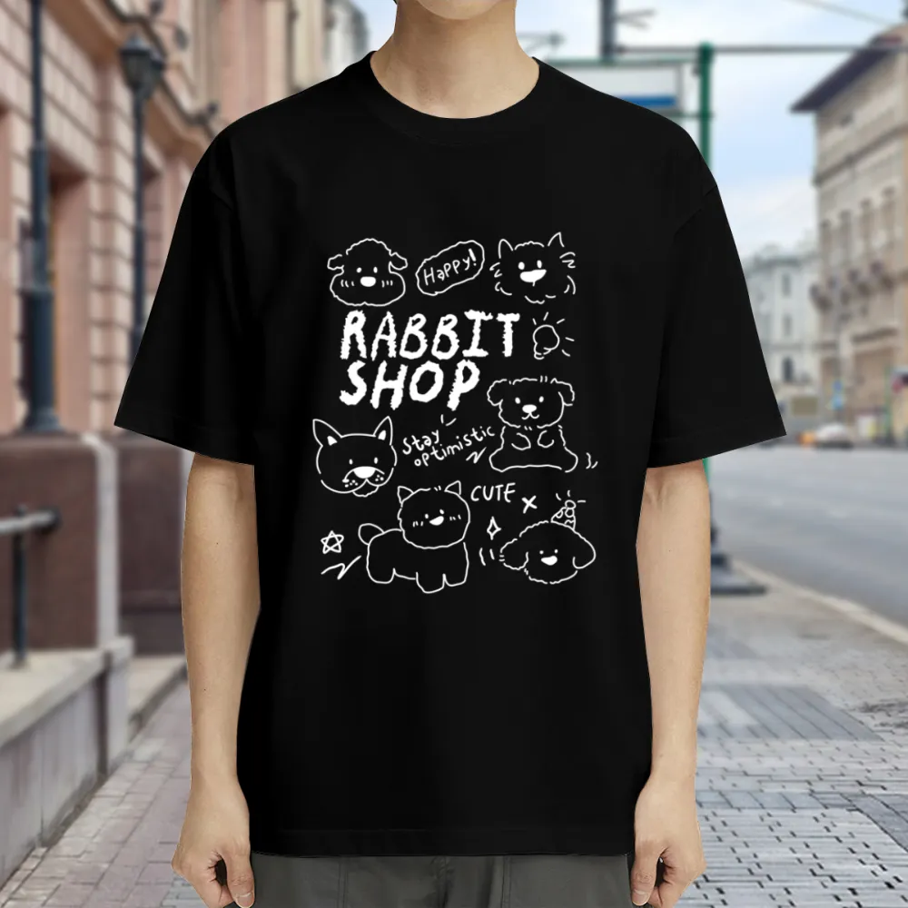 Hand Drawn Puppy Creative Graphic T-Shirts, Hoodies, Sweatshirts