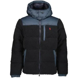 Hooded Fleece Down Jacket