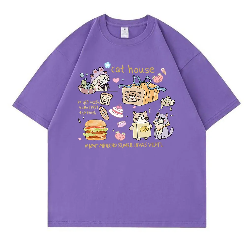 Illustration Graffiti Cute Kitten T-Shirts, Hoodies, Sweatshirts