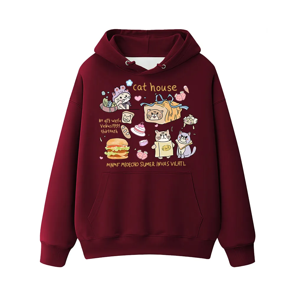 Illustration Graffiti Cute Kitten T-Shirts, Hoodies, Sweatshirts
