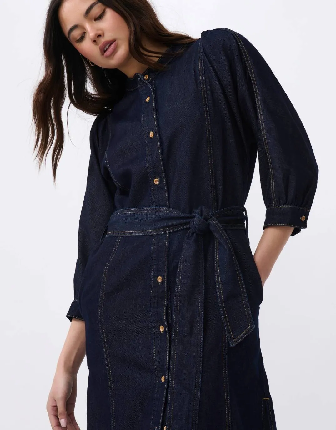 Isla Dress - Indigo