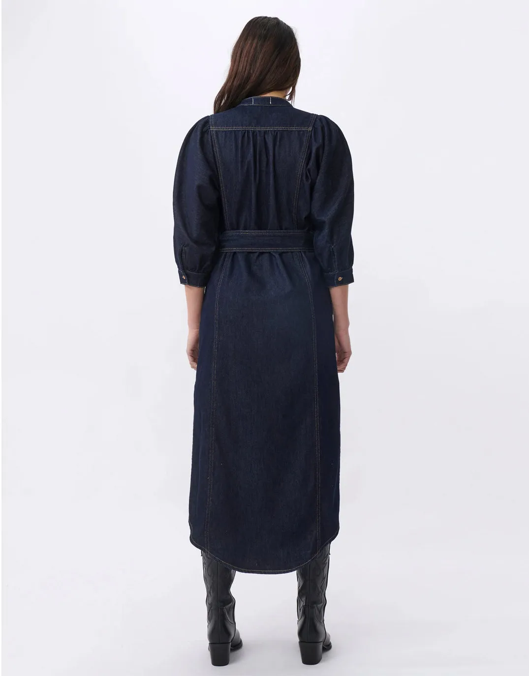 Isla Dress - Indigo