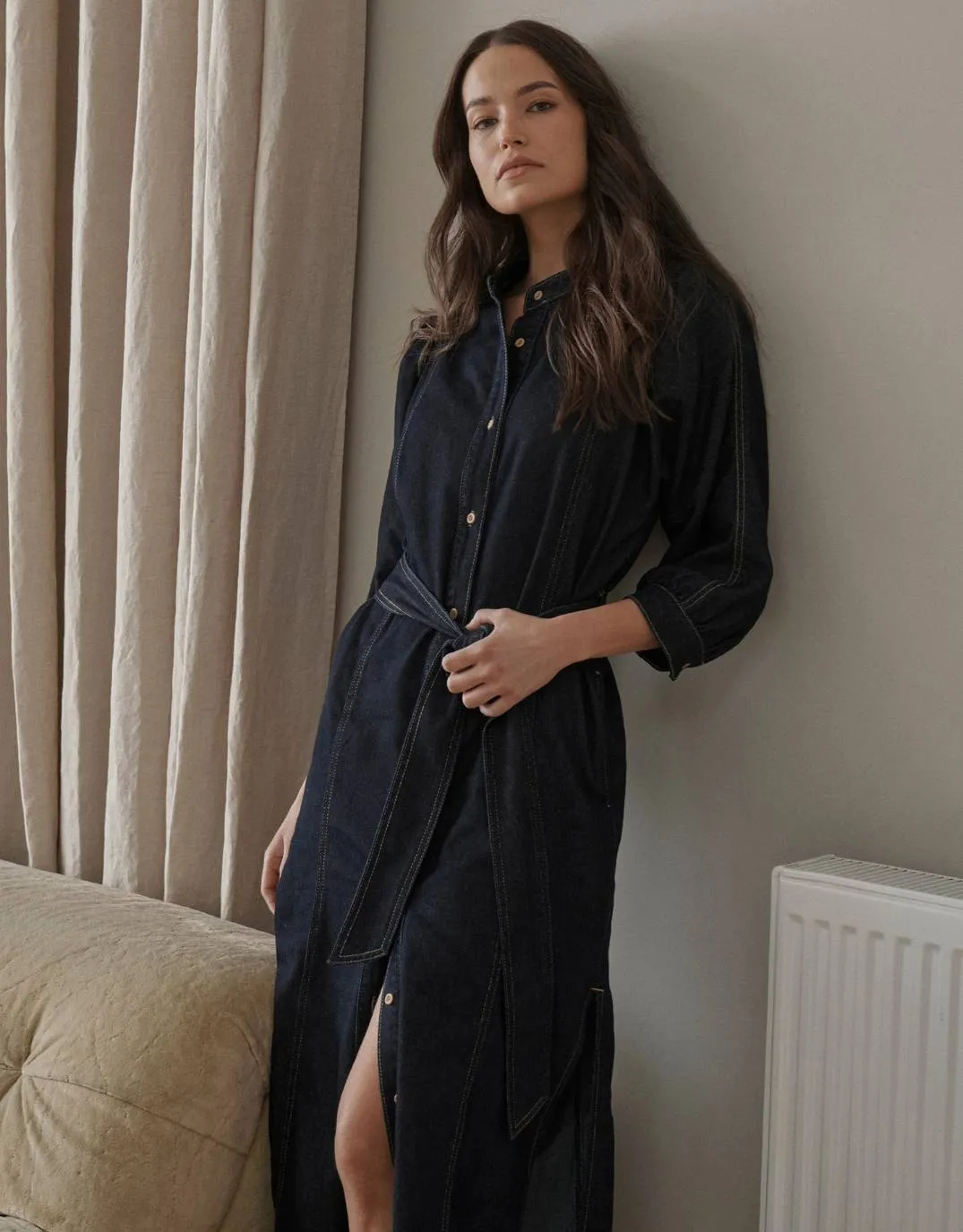 Isla Dress - Indigo
