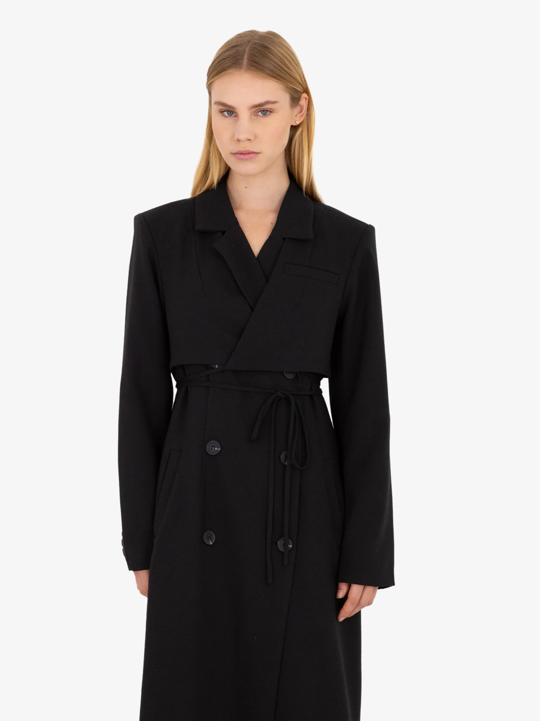 Jamie Tie Coat