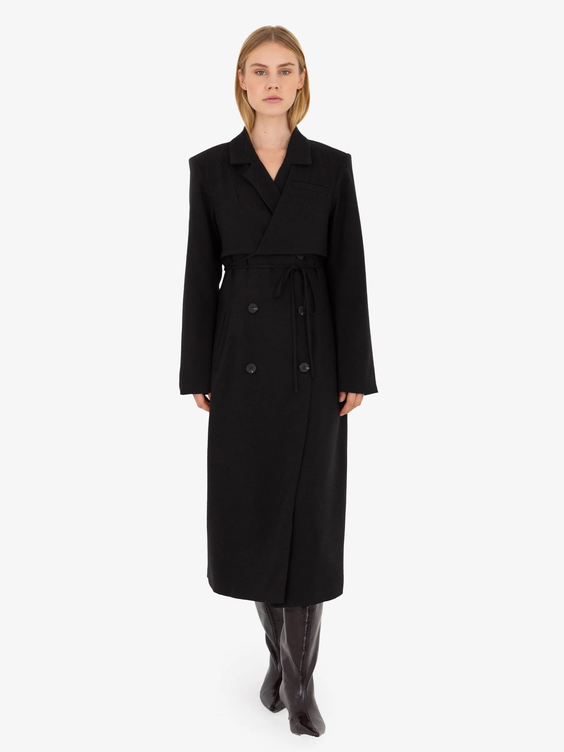Jamie Tie Coat