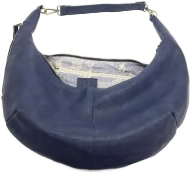 Joy Susan Womens Fashion Purse Rhea Slouchy Crescent Shoulder Crossbody Bag