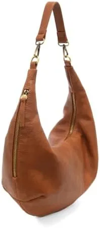 Joy Susan Womens Fashion Purse Rhea Slouchy Crescent Shoulder Crossbody Bag