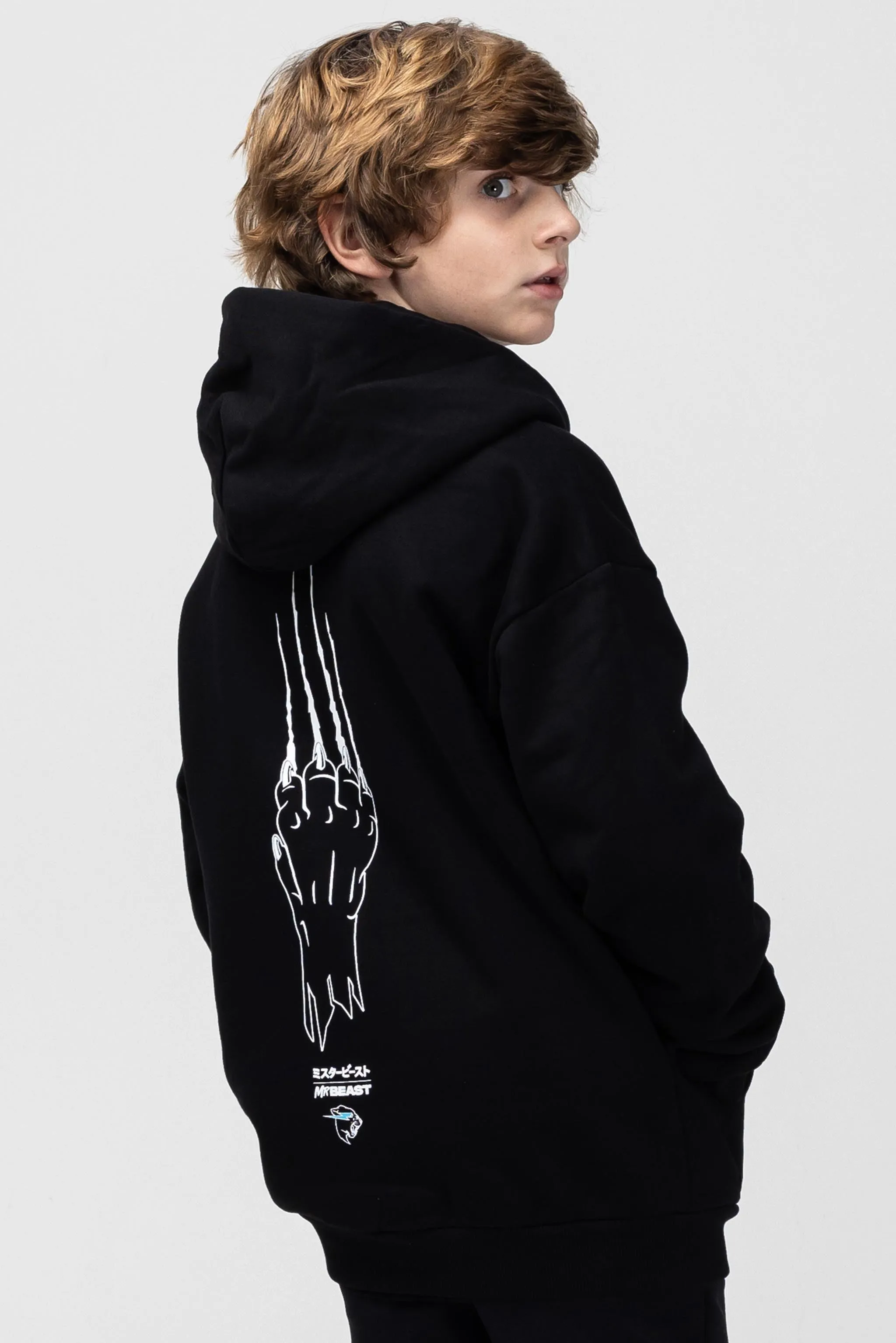 KIDS BLADE HOODIE - BLACK