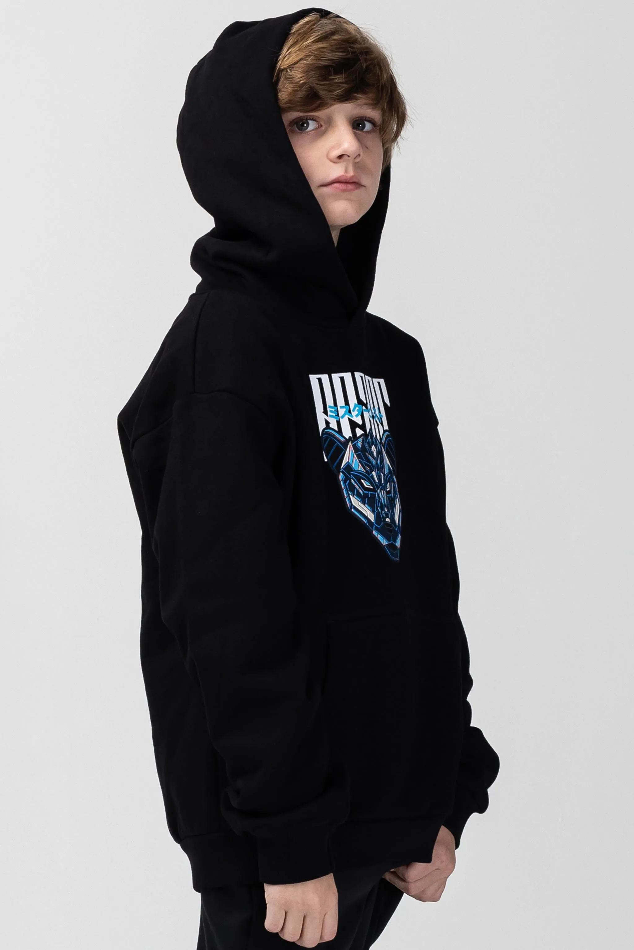 KIDS BLADE HOODIE - BLACK