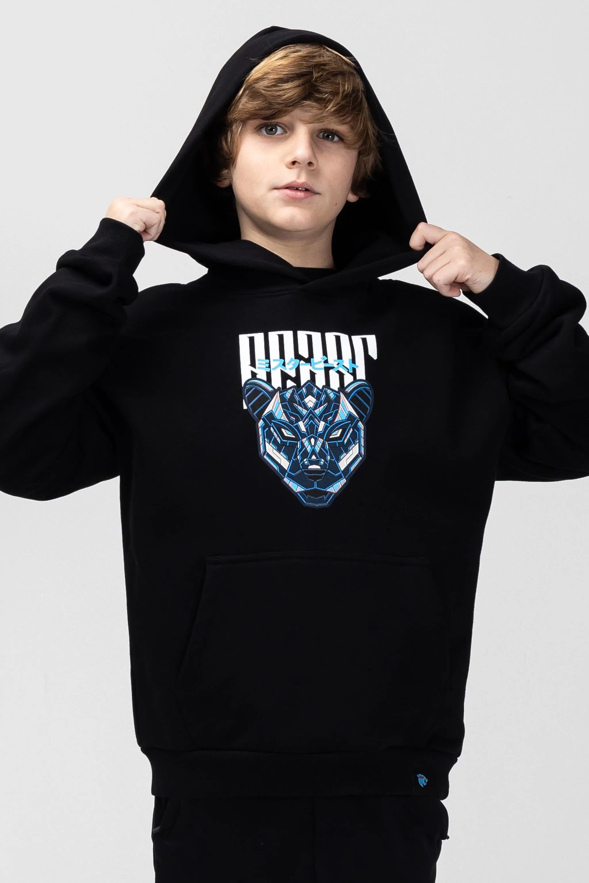 KIDS BLADE HOODIE - BLACK