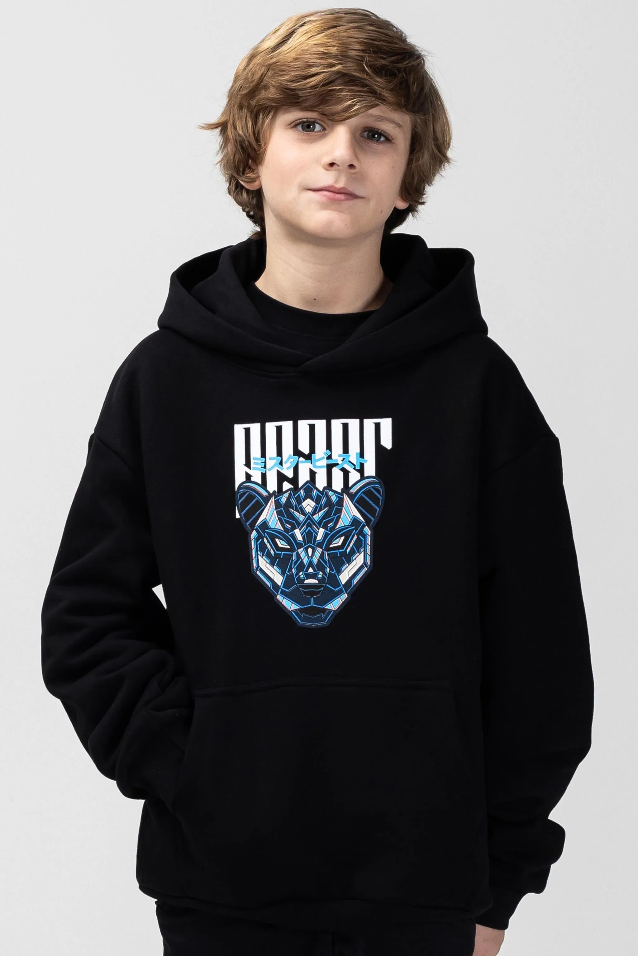 KIDS BLADE HOODIE - BLACK