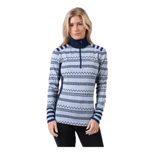 kle Half-Zip Shirt Blue