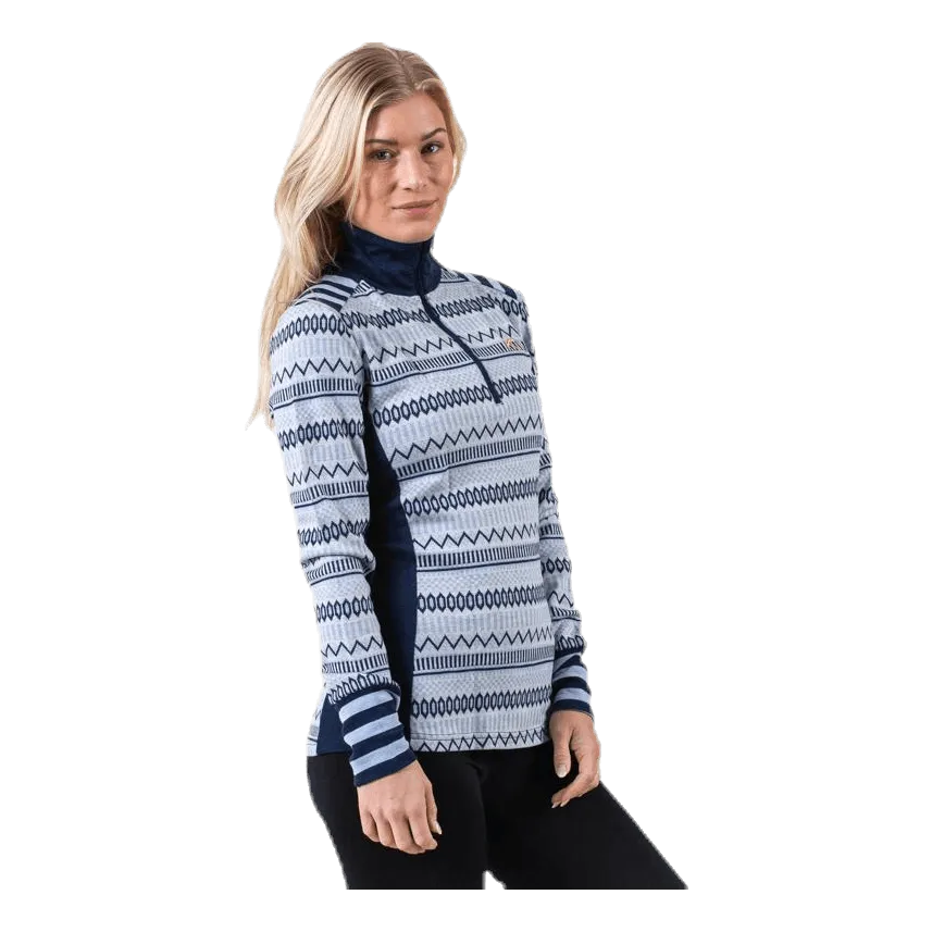kle Half-Zip Shirt Blue