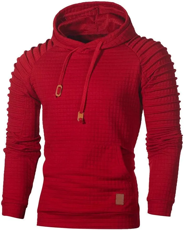 LCMTWX Men's Hooded Fleece Sweatshirt Coat Jackets Casual Stitching Hooded Zipper Sweater Coat Loose Warm Winter With Zip