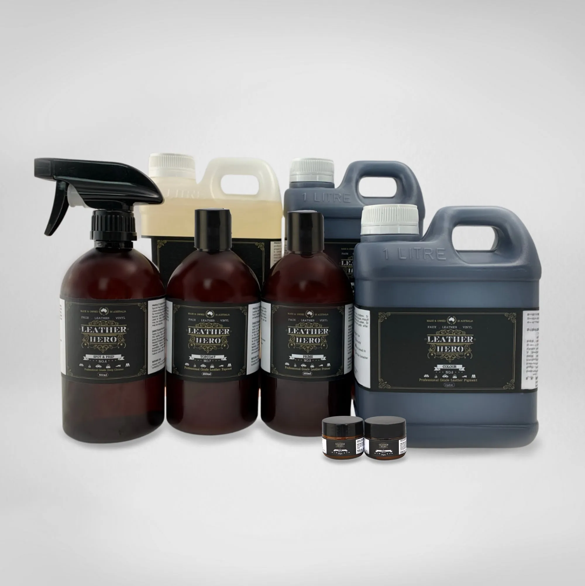 Leather Repair & Recolour Kit - Red Brick