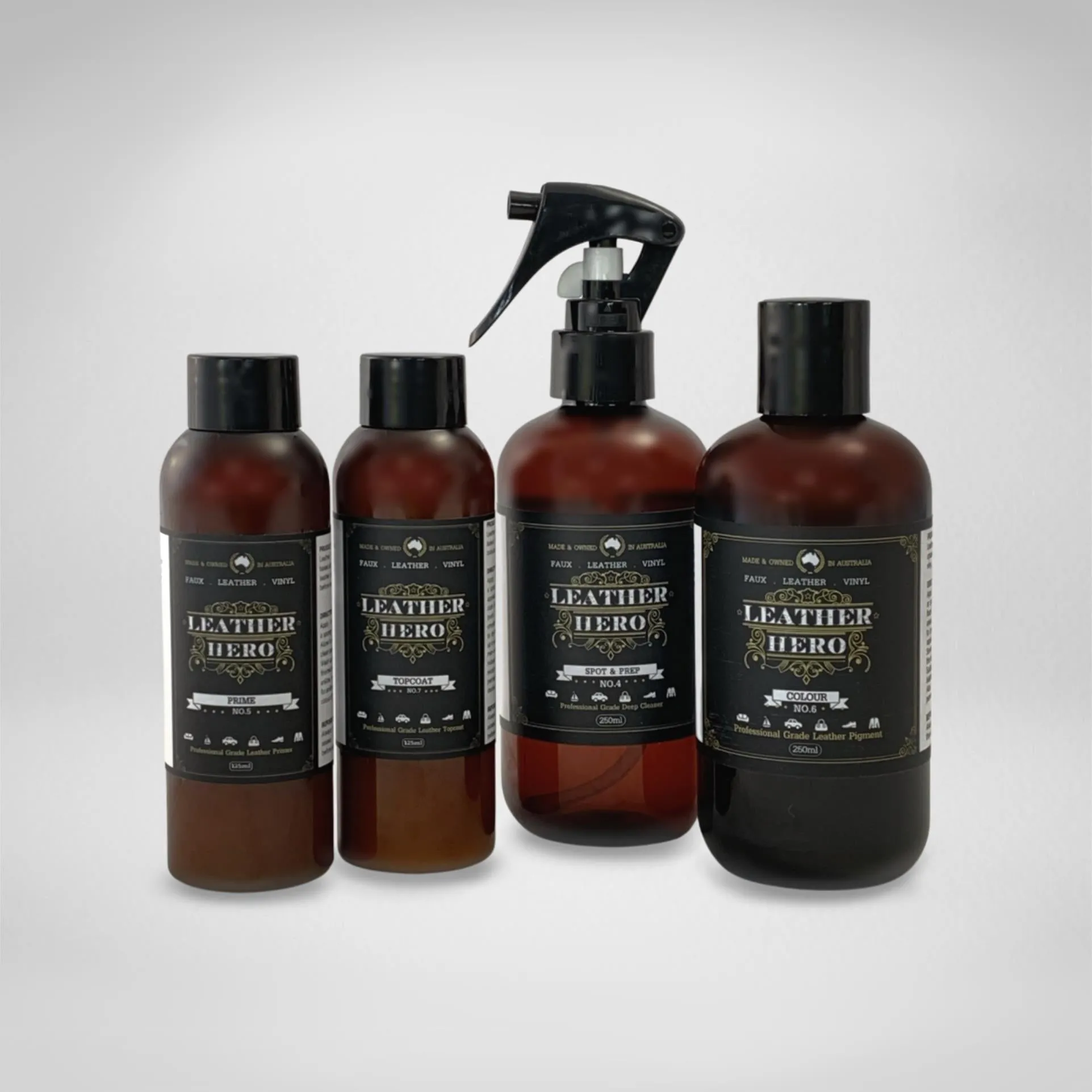 Leather Repair & Recolour Kit - Red Brick