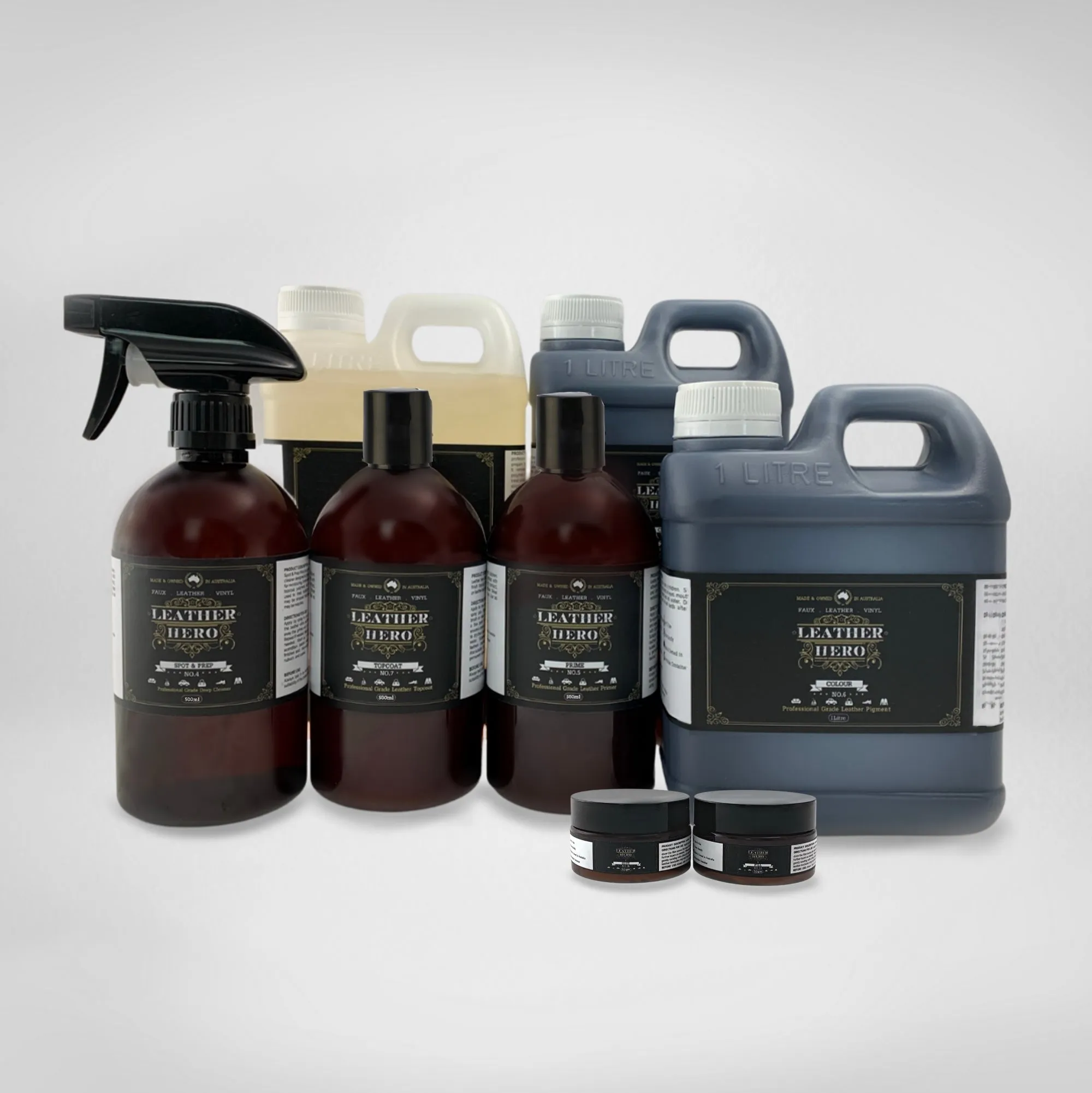 Leather Repair & Recolour Kit - Red Brick
