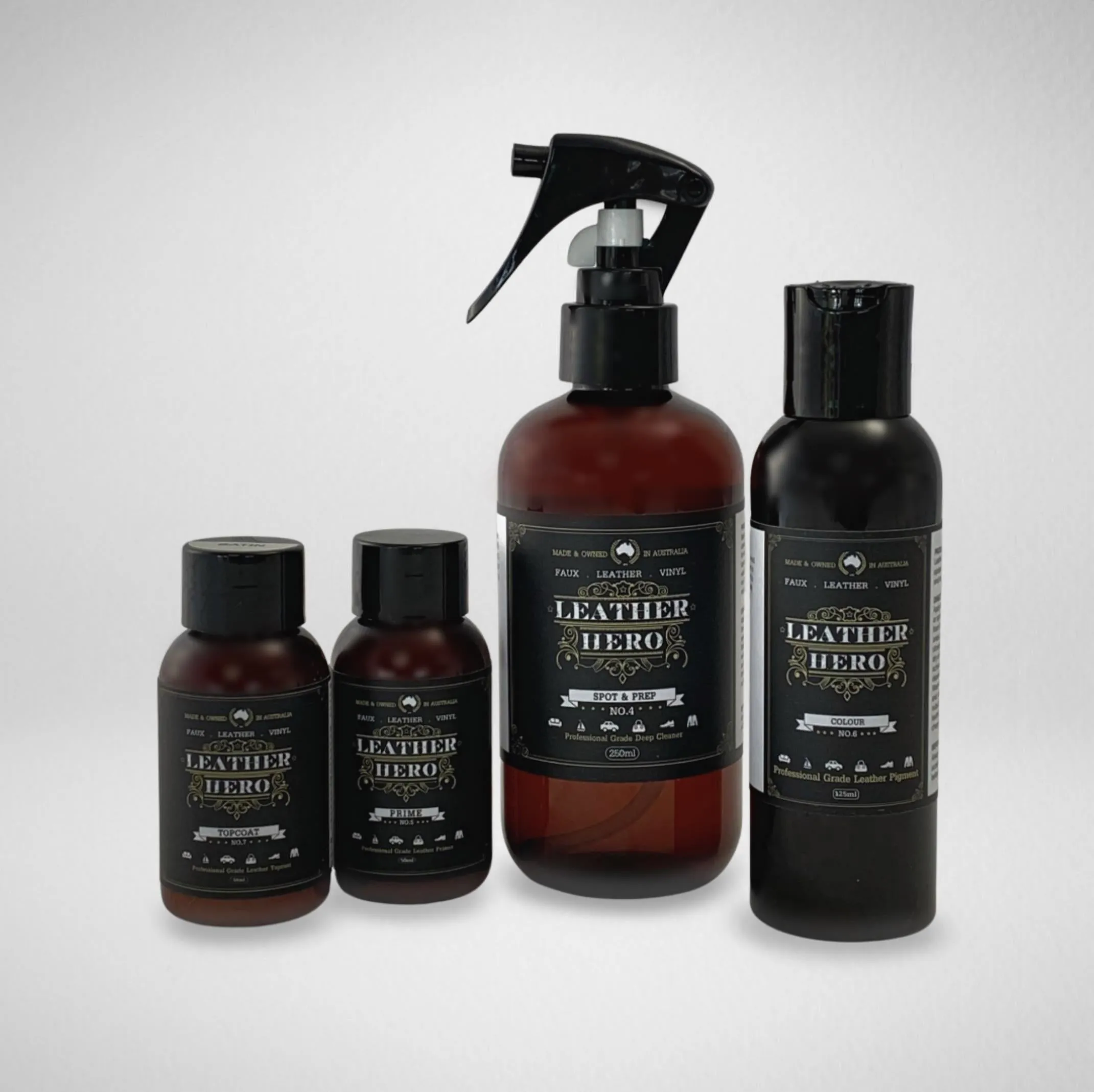 Leather Repair & Recolour Kit - Red Brick