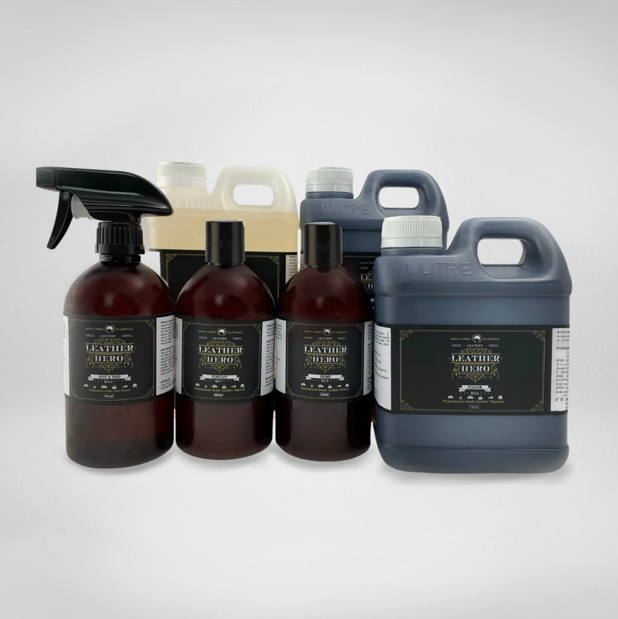Leather Repair & Recolour Kit - Red Brick