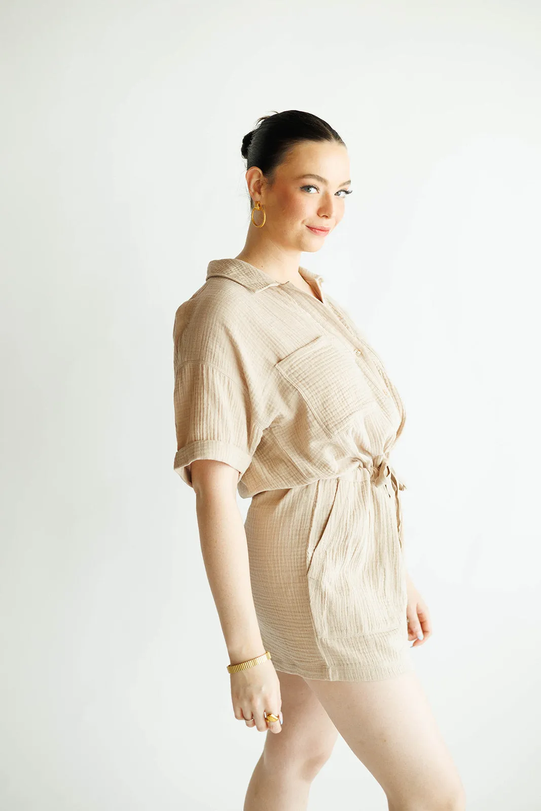 Lookout Gauze Romper