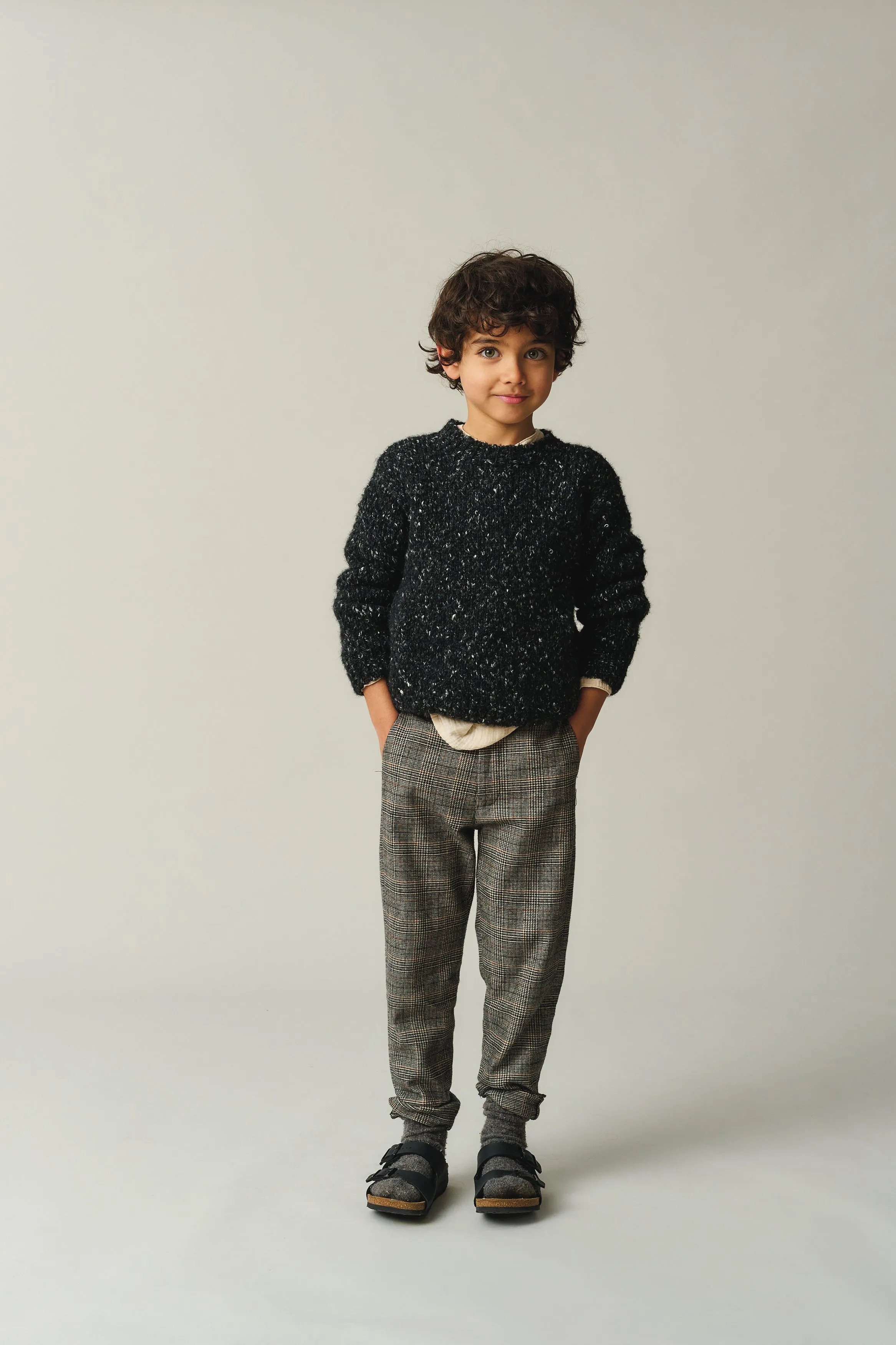 Melange Tricot Sweater