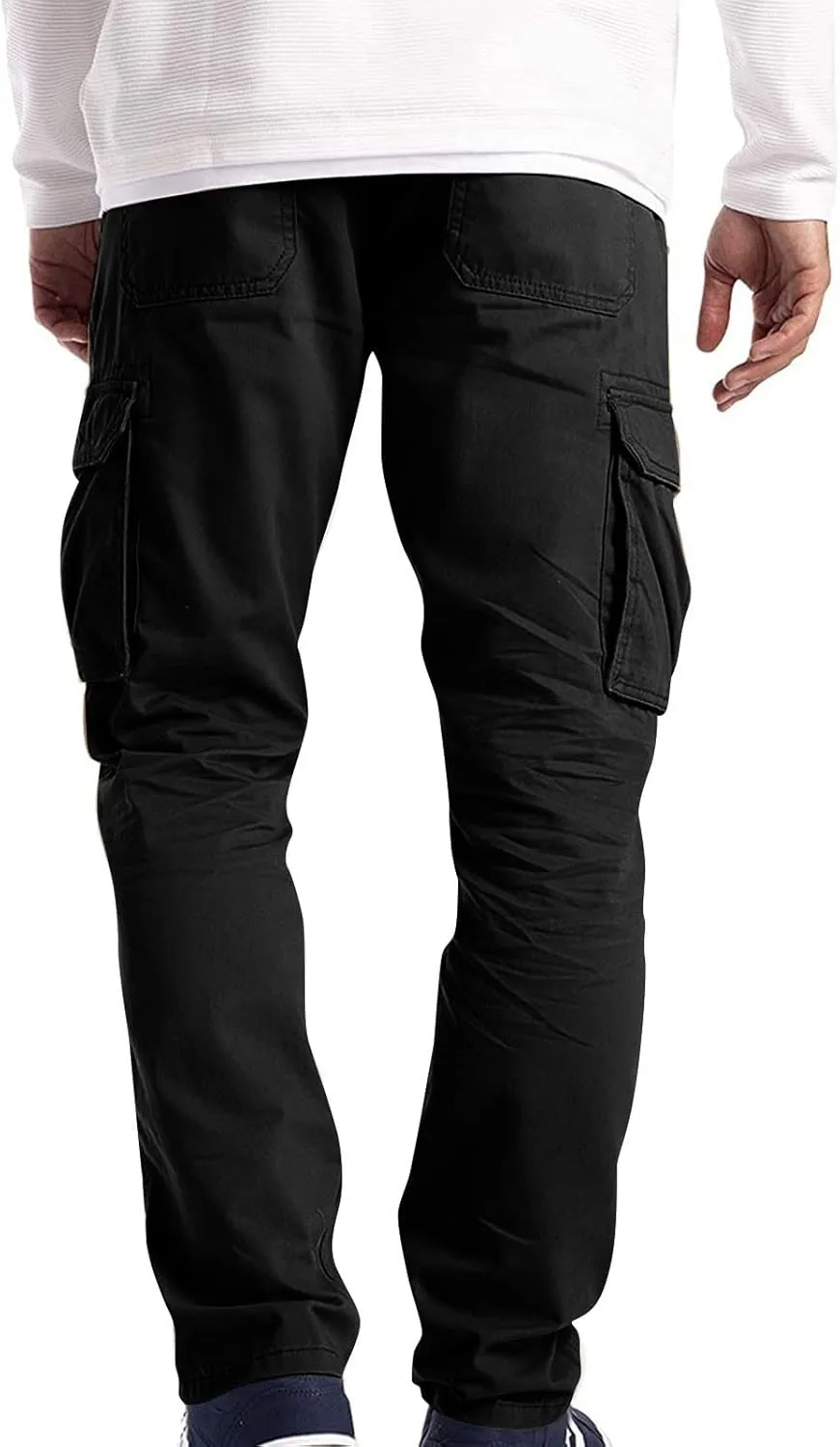 Mens Baggy Pants Sports Casual Jogging Trousers Lightweight Hiking Work Pants Outdoor Pant Winter Pants