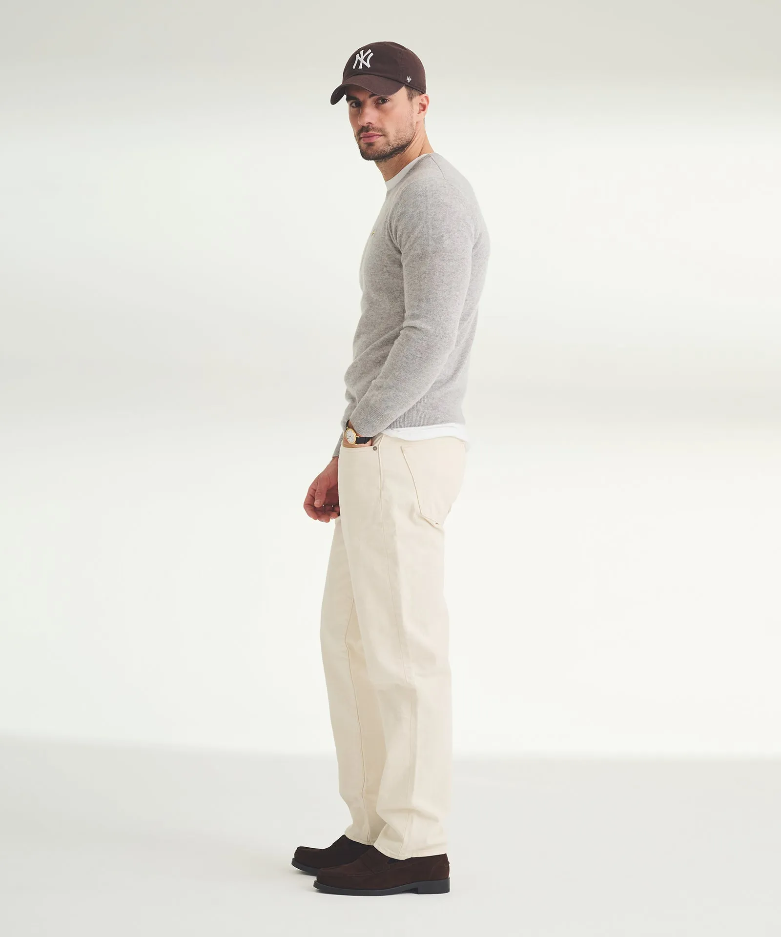 Men's Embroidered Taxi Cashmere Sweater